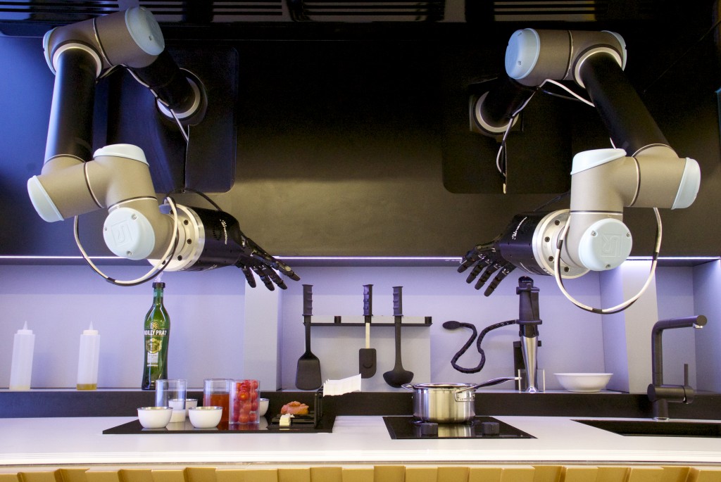 robotic kitchen moley robotics