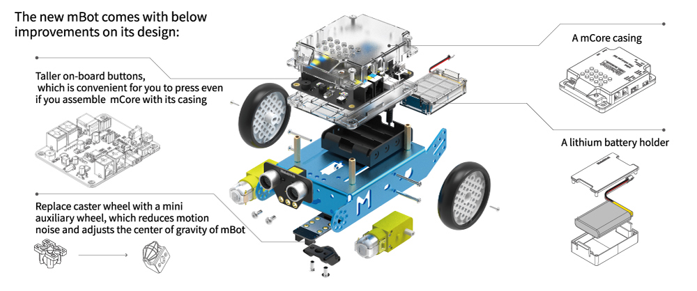 robot éducatif mbot stem 