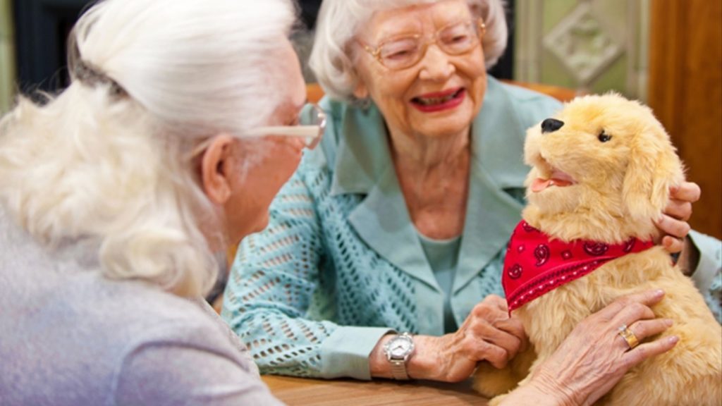 peluche pour malades Alzheimer 