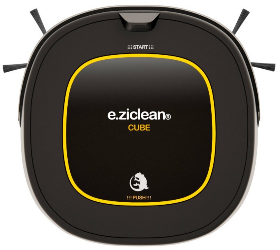 eziclean ezicom cube robot aspirateur silencieux robot aspirateur eziclean CUBE de face