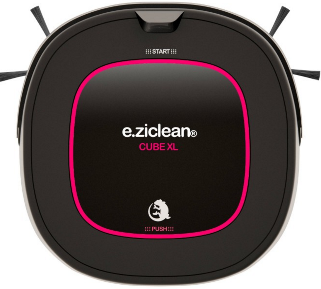 eziclean ezicom cube xl robot aspirateur silencieux robot aspirateur eziclean CUBE xl de face