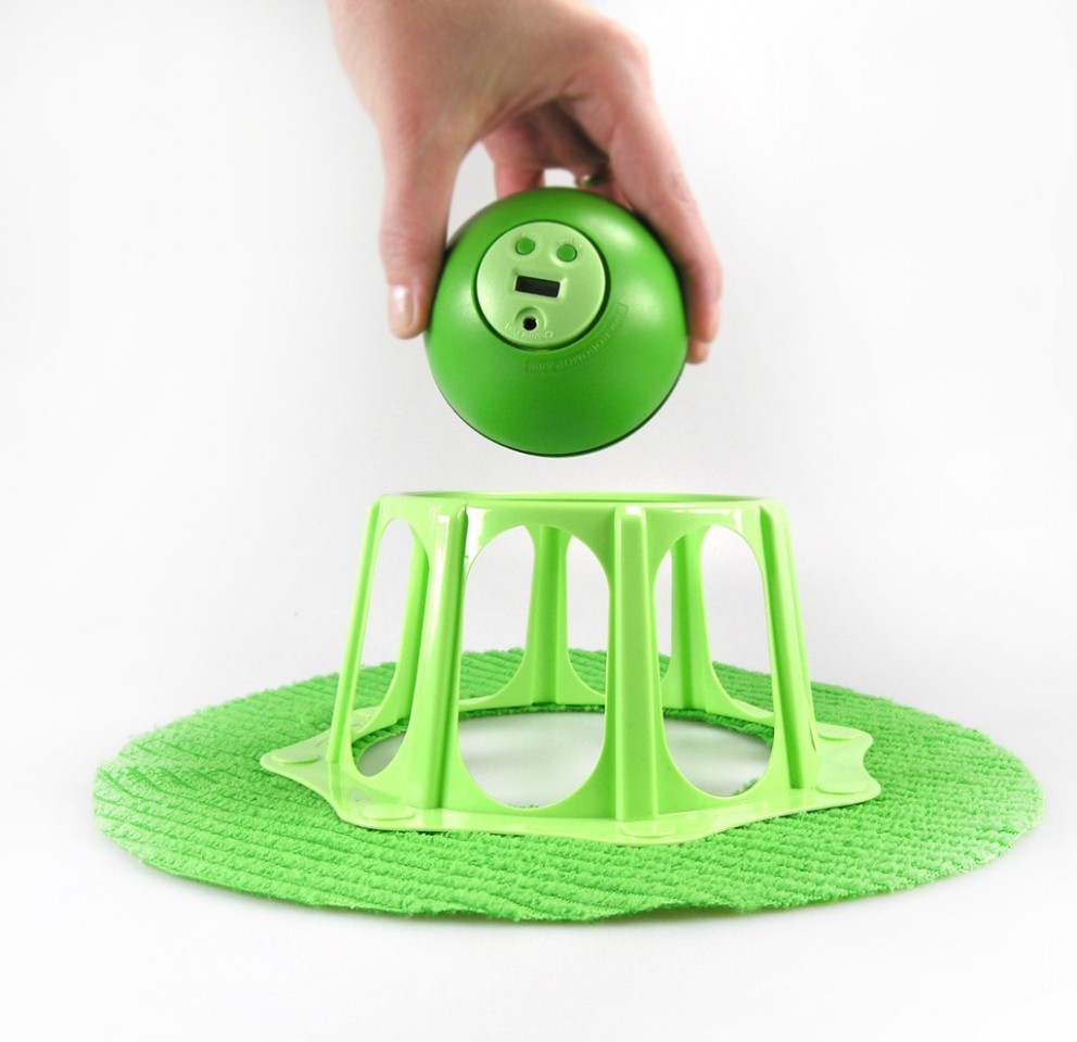 robomop green boule robotique
