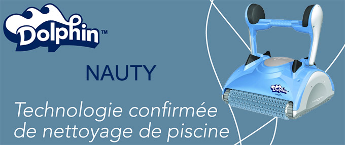robot nettoyeur de piscine dolphin nauty
